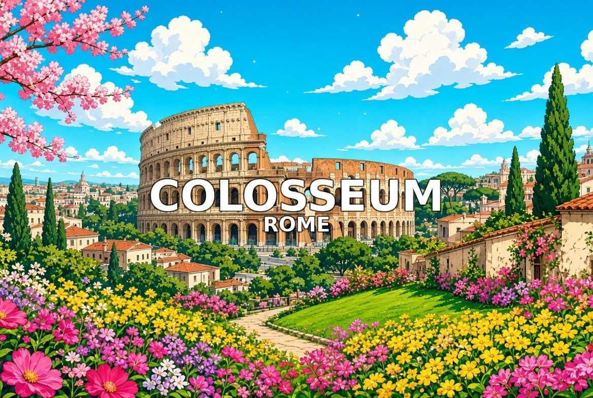 Rome walking tour: Colosseum