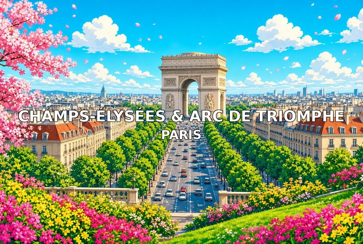Paris walking tour: Champs Élysées