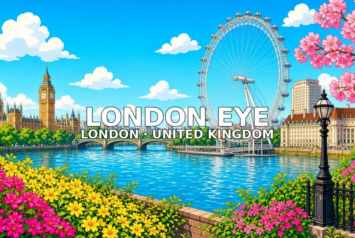 London walking tour: London Eye London