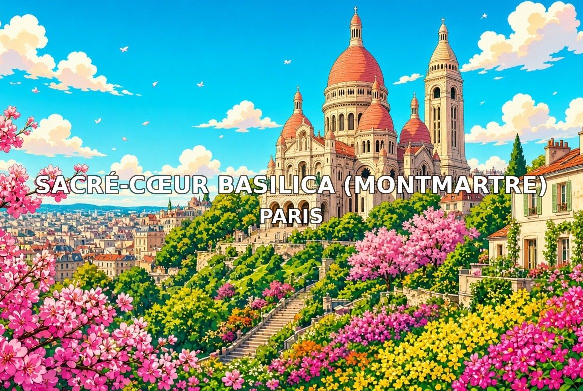 Paris walking tour: Sacré Cœur