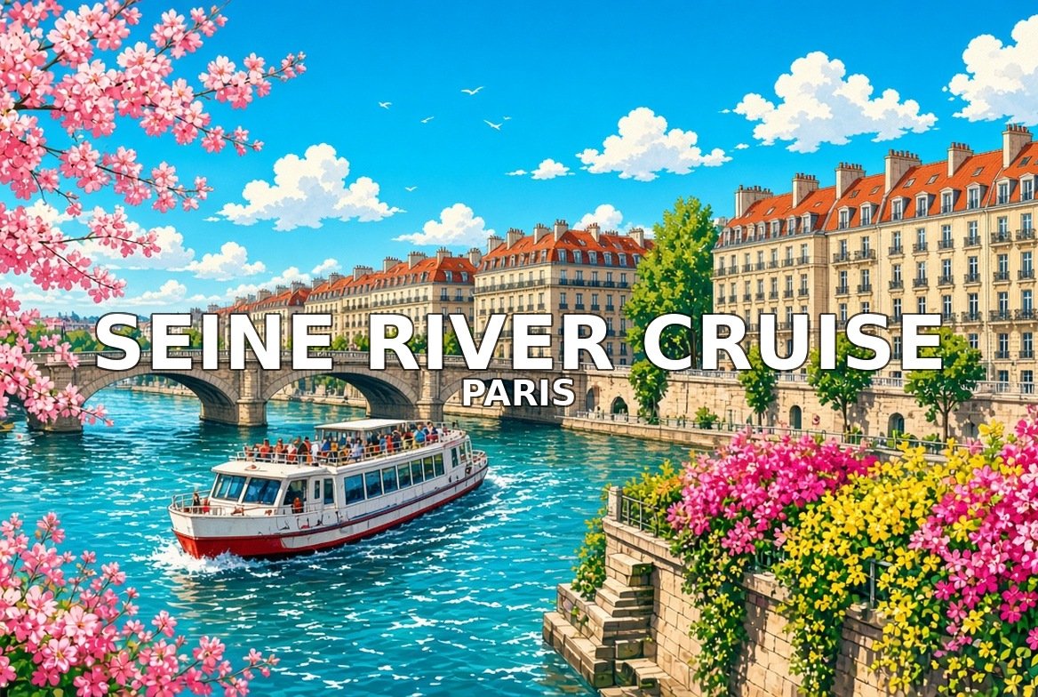 Paris walking tour: Seine Cruise