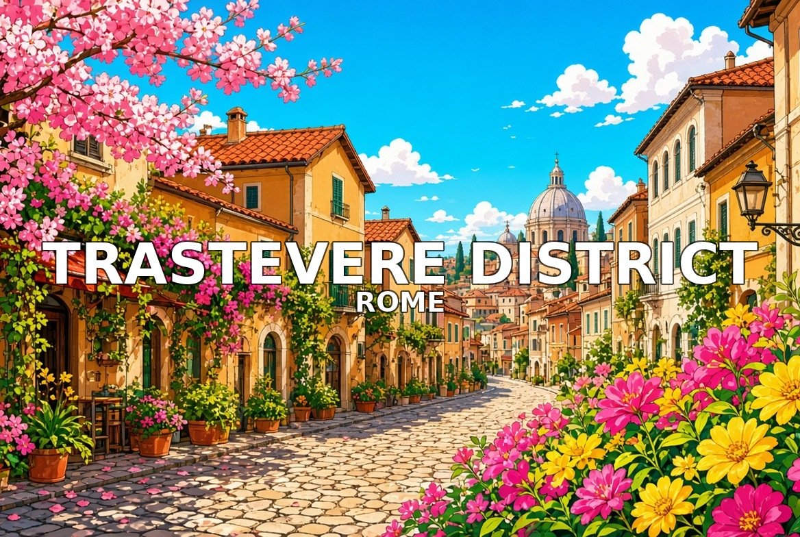 Rome walking tour: Trastevere