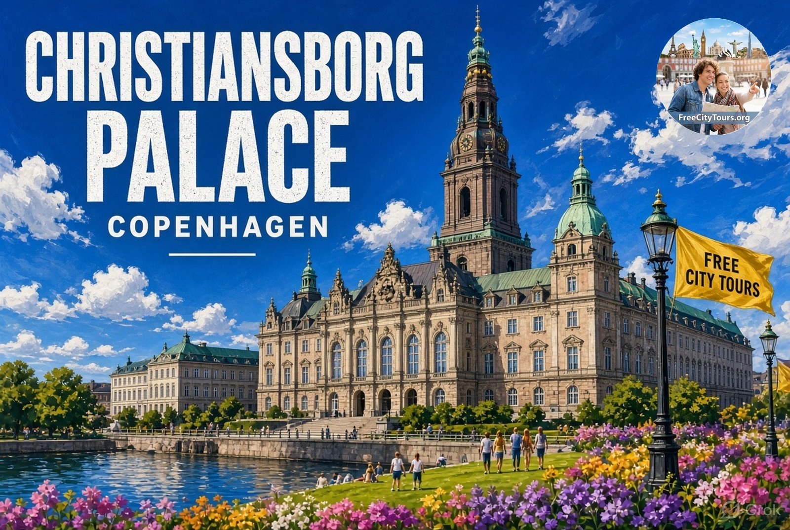 Copenhagen walking tour: Christiansborg Palace