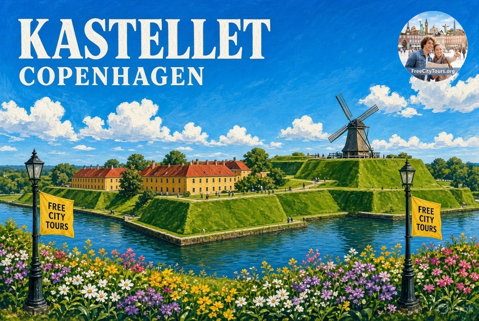 Copenhagen walking tour: Kastellet