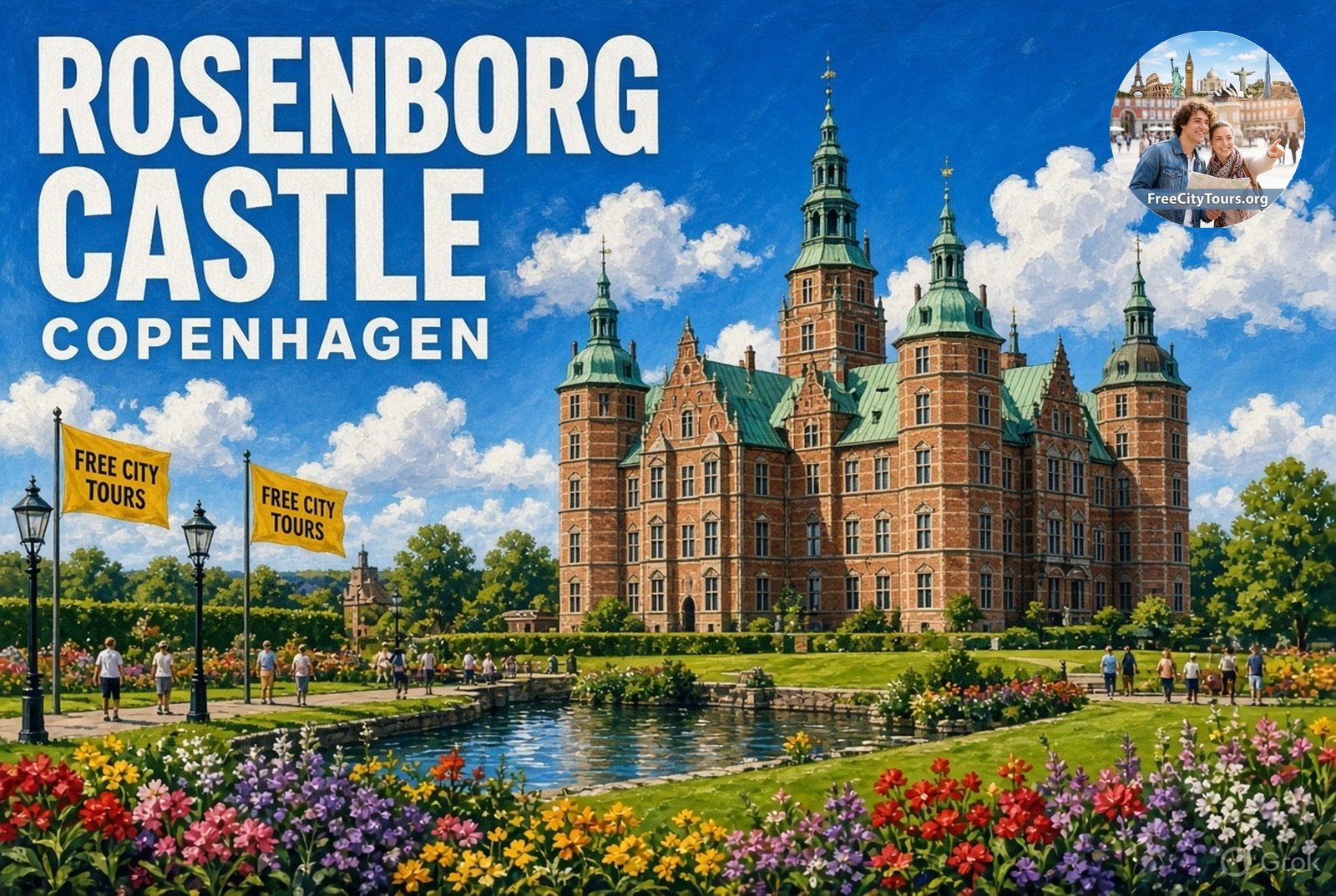 Copenhagen walking tour: Rosenborg Castle