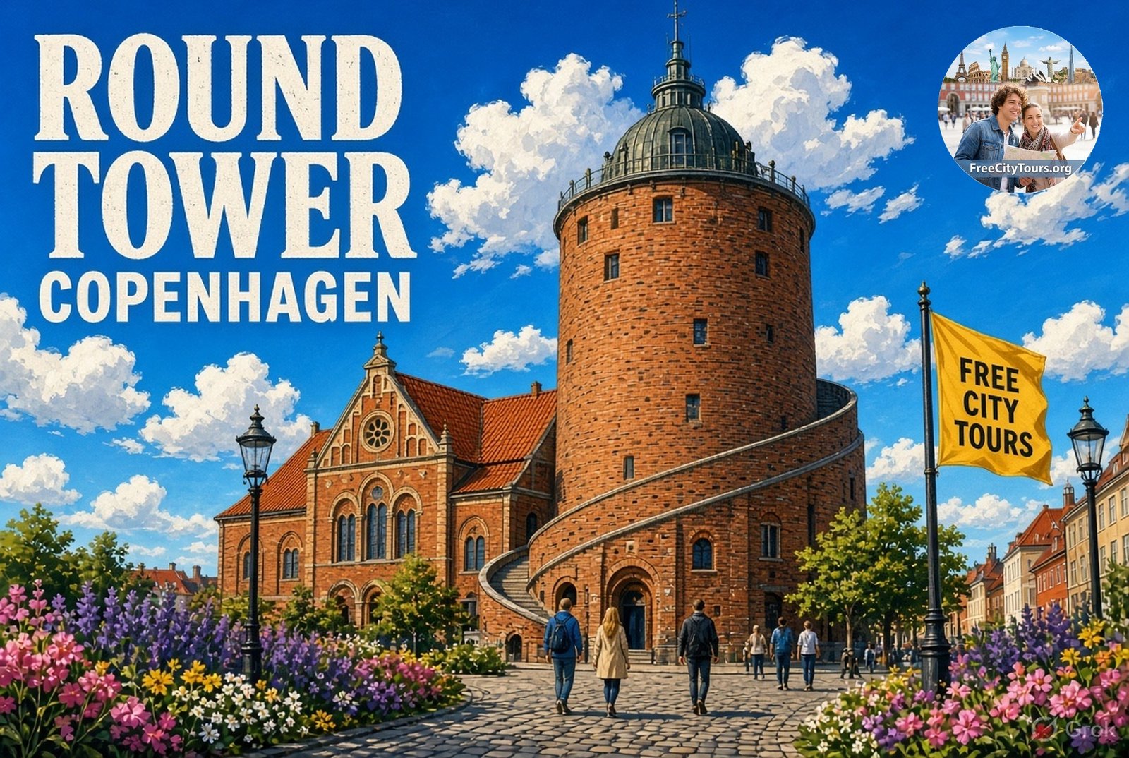 Copenhagen walking tour: Round Tower