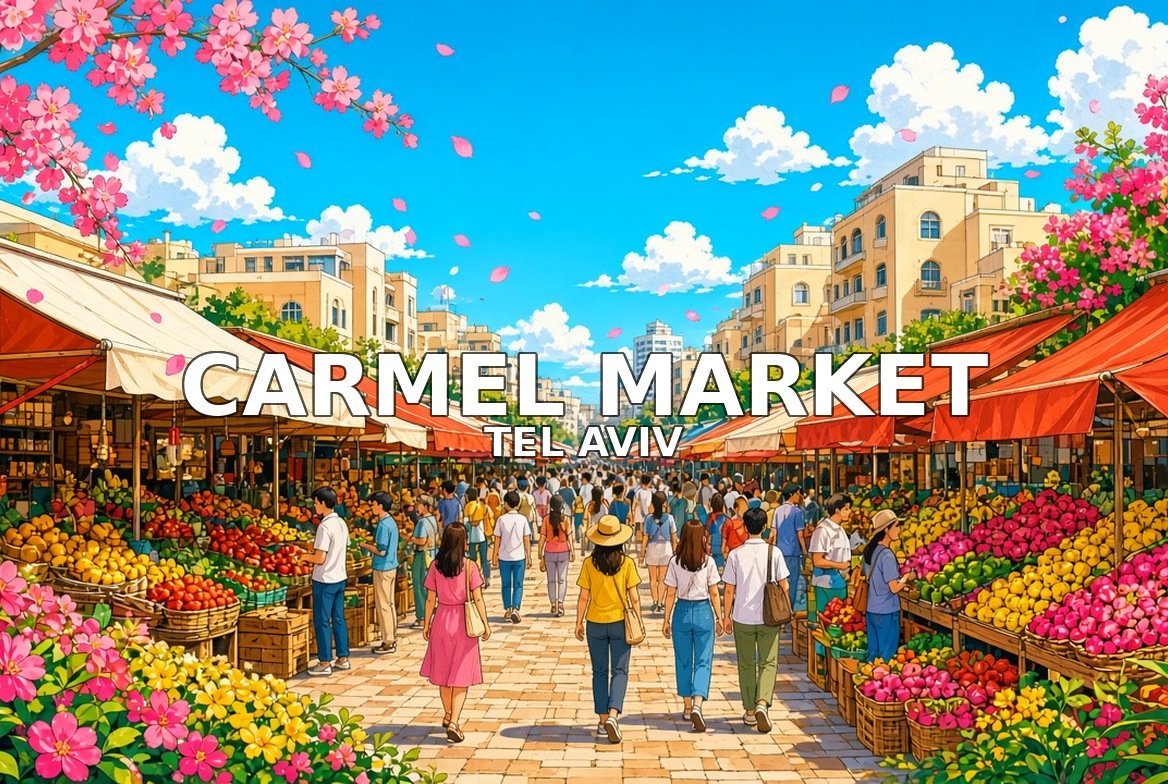 Tel Aviv walking tour: Carmel Market