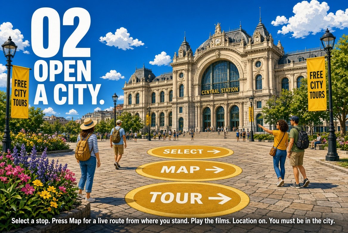 Select, Map, Tour