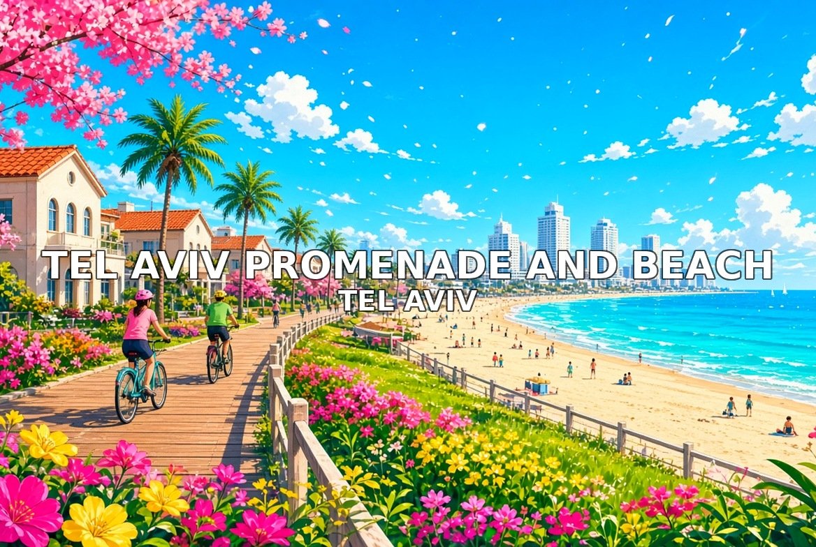 Tel Aviv walking tour: Tel Aviv Promenade and Beach