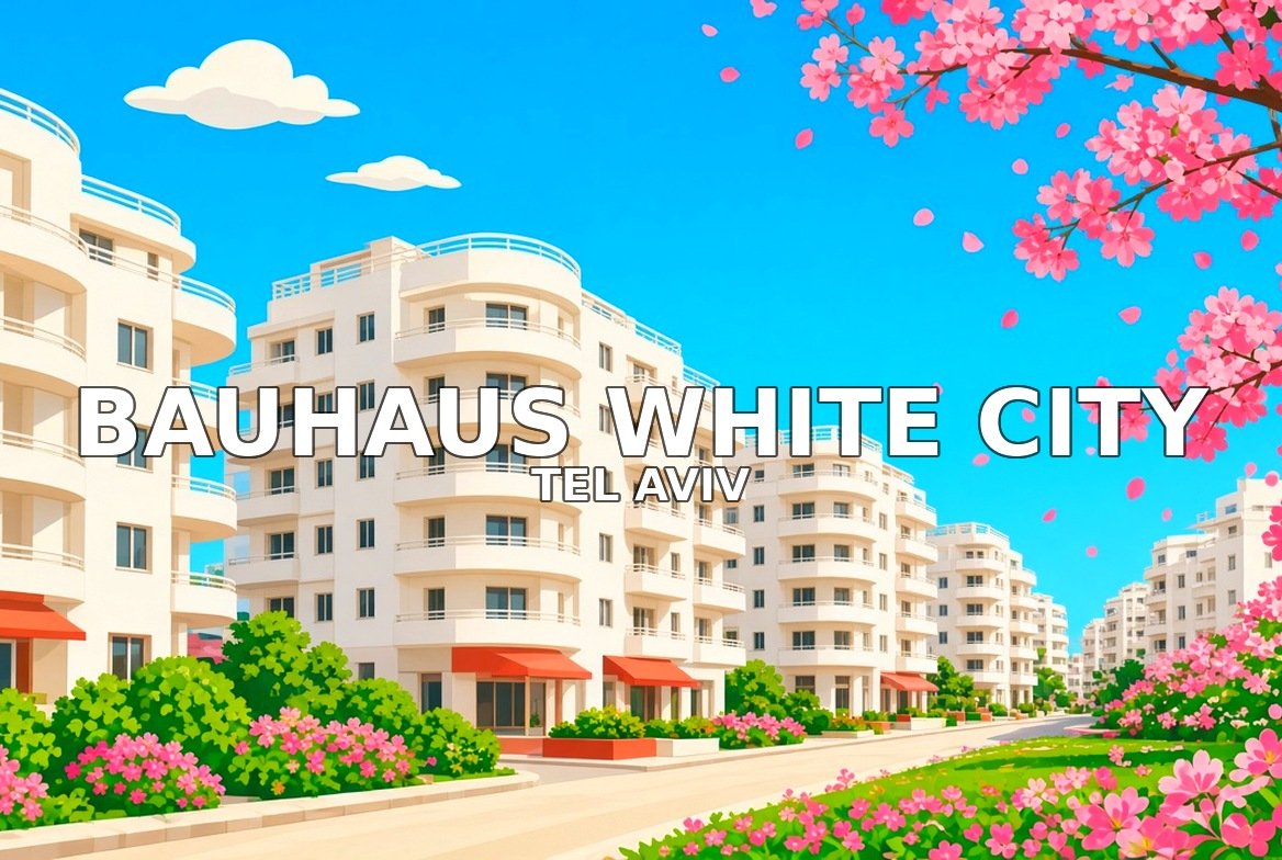 Tel Aviv walking tour: Bauhaus White City