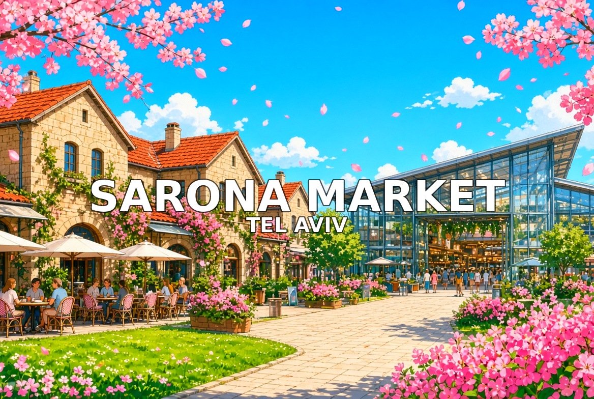 Tel Aviv walking tour: Sarona Market