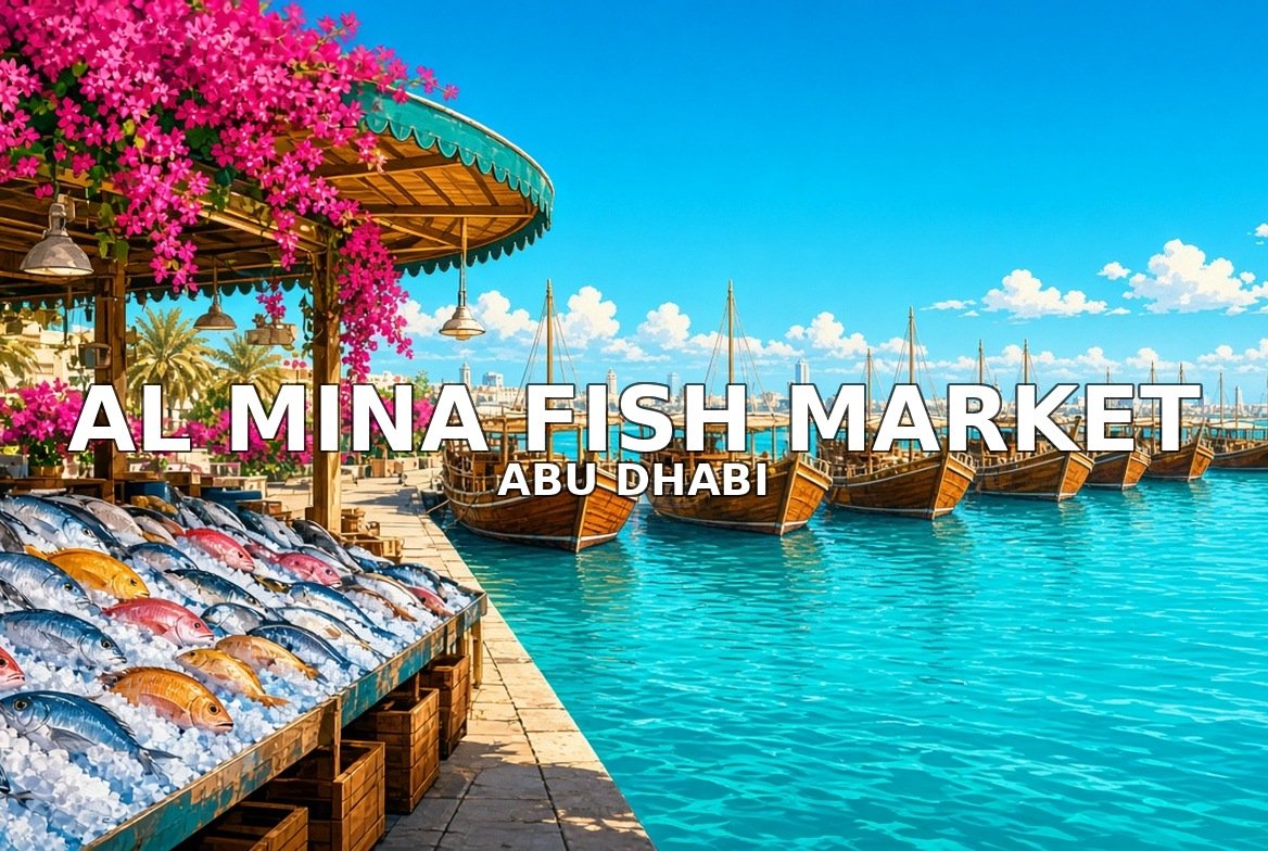Al Mina Fish Market Abu Dhabi