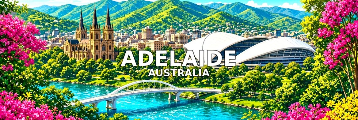 Adelaide walking tour banner: Adelaide, Australia