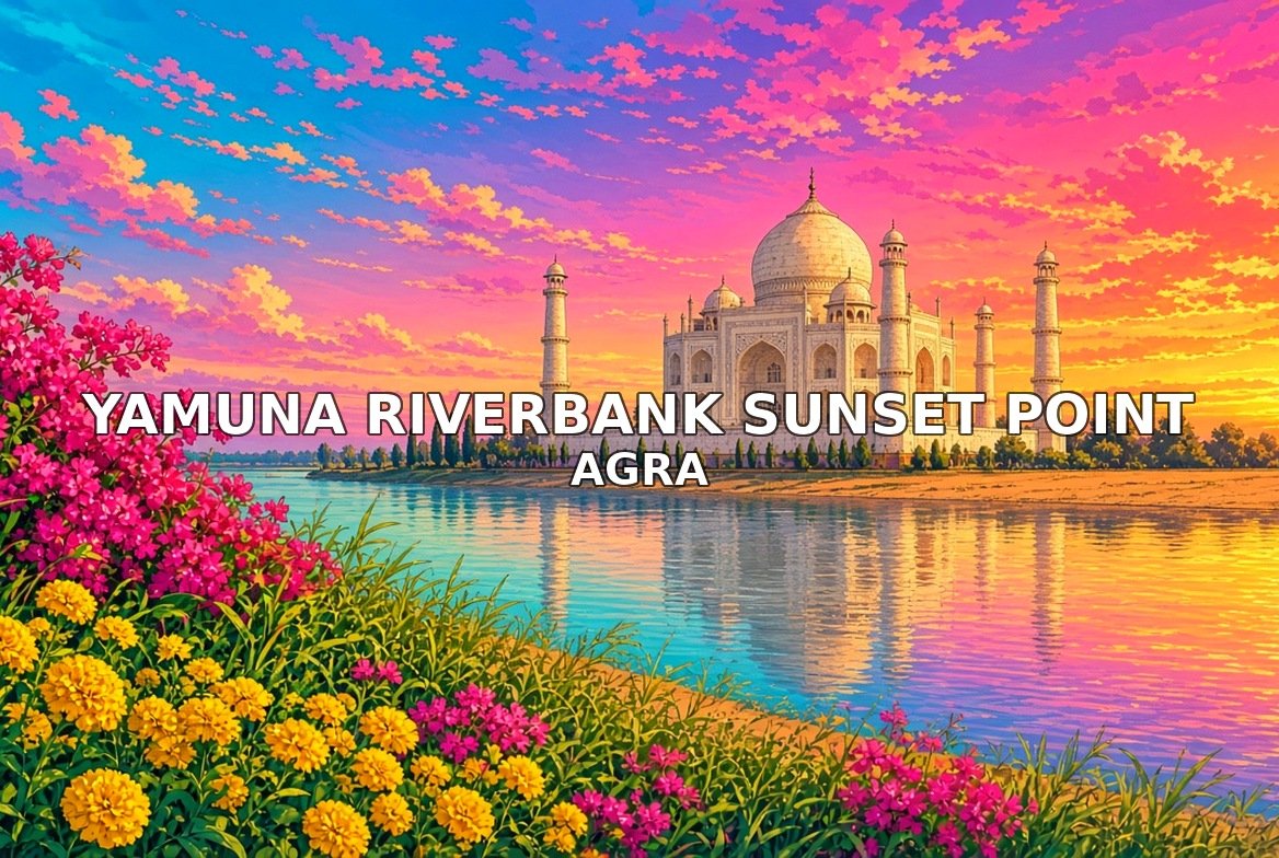 Yamuna Riverbank Sunset Point Agra