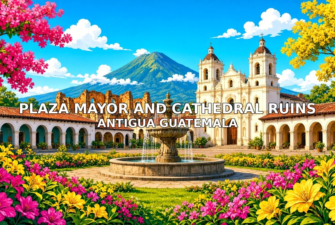 Plaza Mayor and Cathedral Ruins
