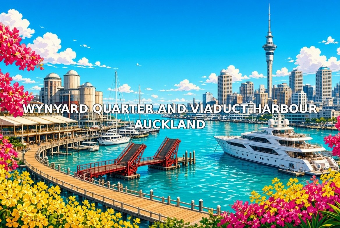 Wynyard Quarter and Viaduct Harbour Auckland