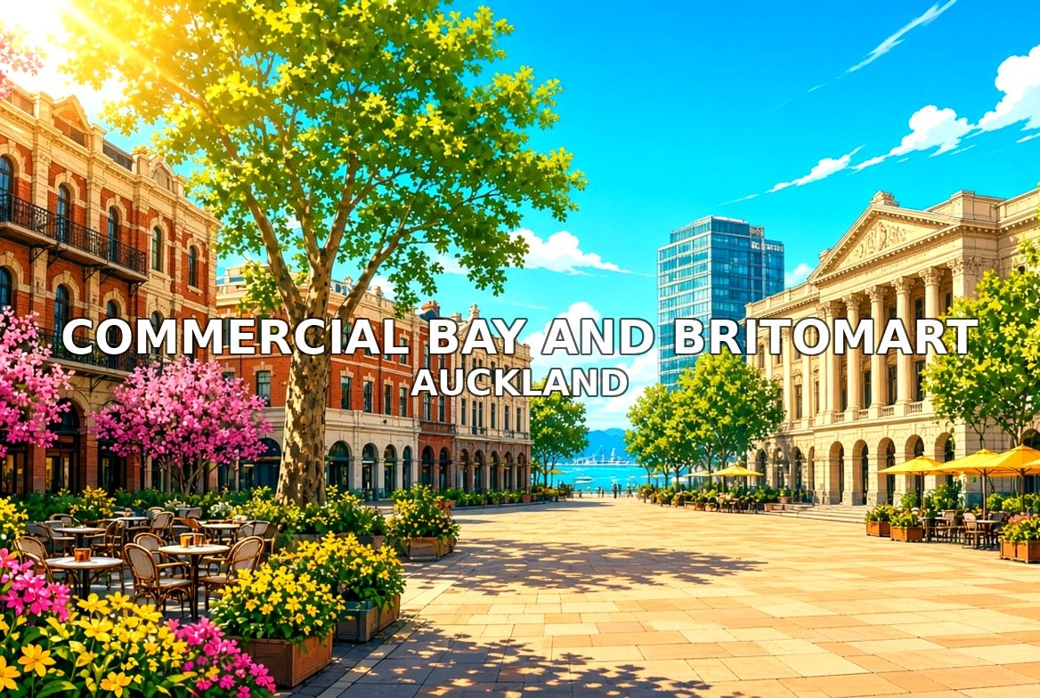 Commercial Bay and Britomart Auckland