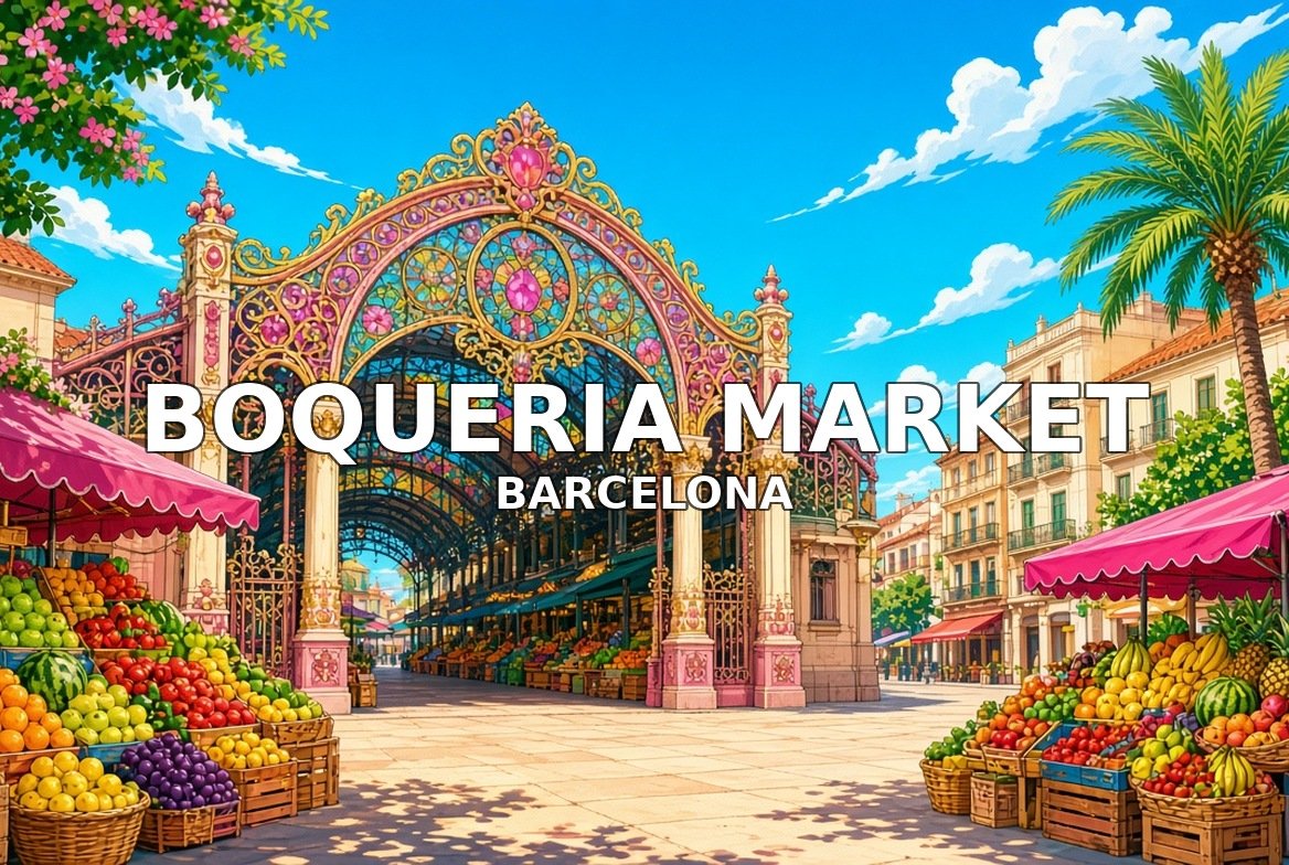 Boqueria Market Barcelona
