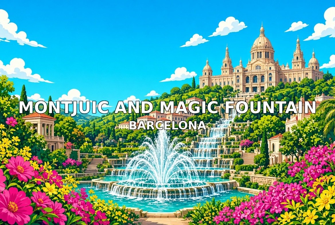 Montjuic and Magic Fountain Barcelona
