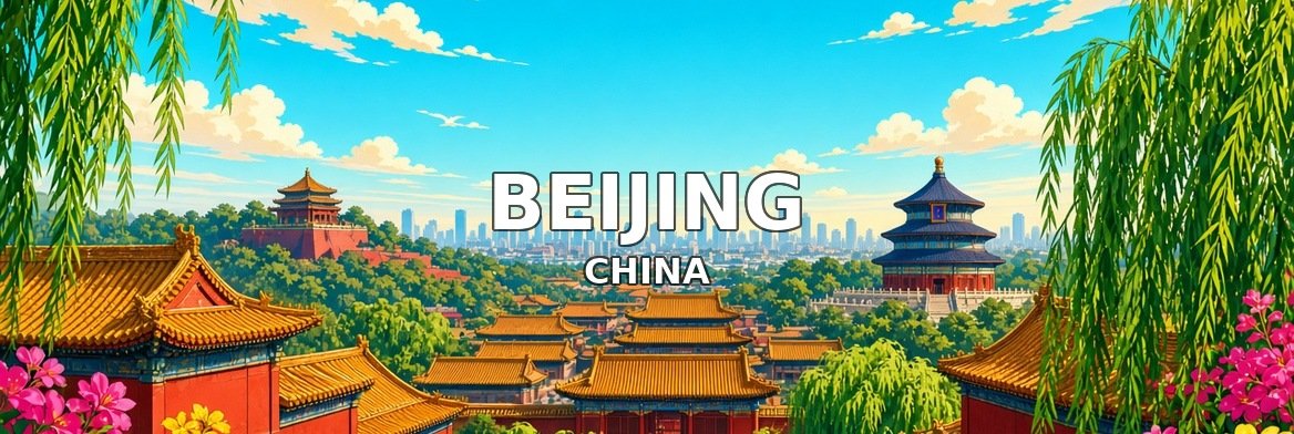 Beijing walking tour banner: Beijing, China
