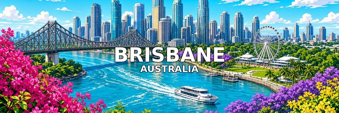 Brisbane walking tour banner: Brisbane, Australia