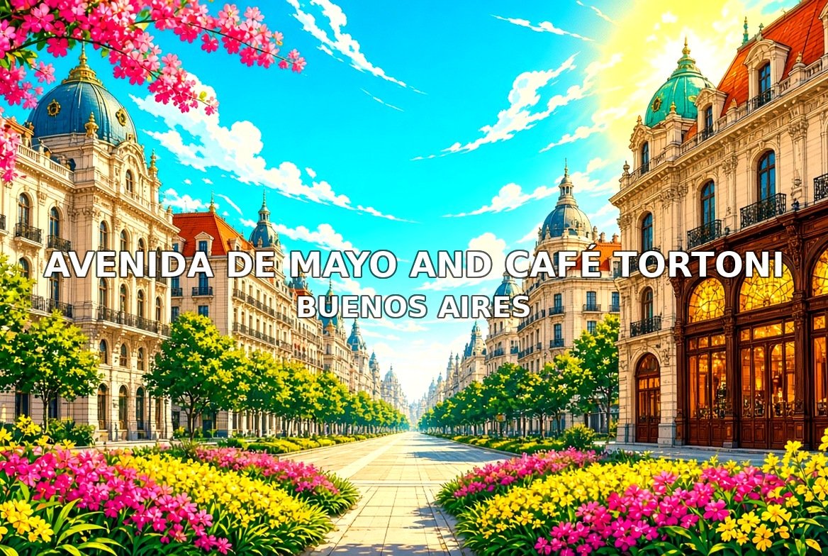 Avenida de Mayo and Café Tortoni