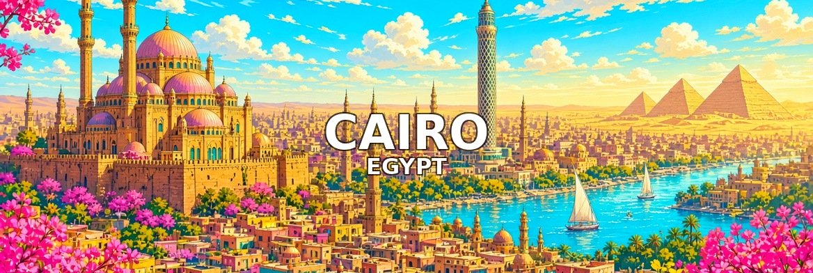 Cairo walking tour banner: Cairo, Egypt
