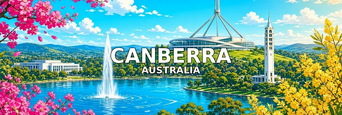 Canberra walking tour banner: Canberra, Australia