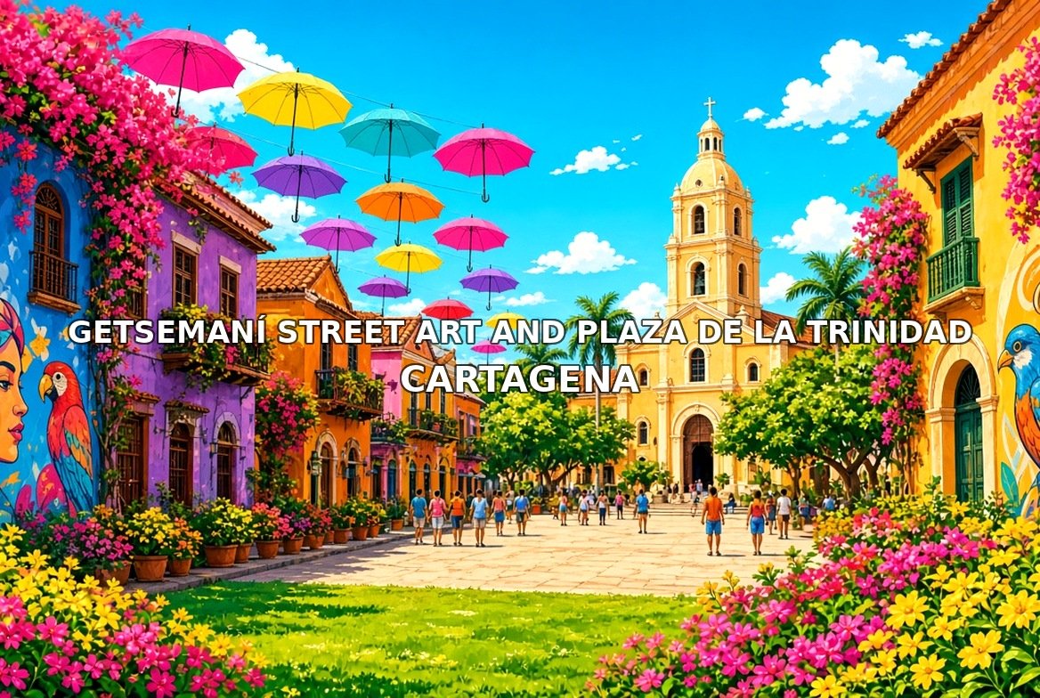 Getsemaní Street Art and Plaza de la Trinidad