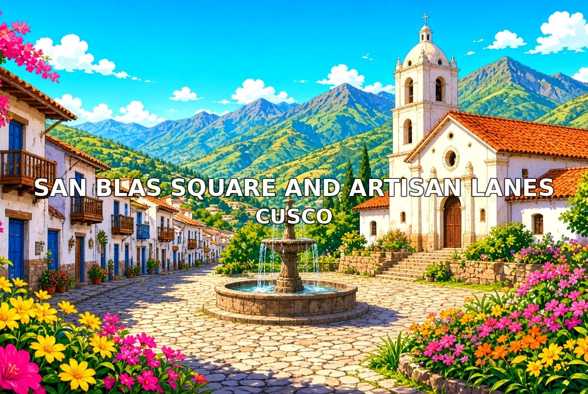 San Blas Square and Artisan Lanes