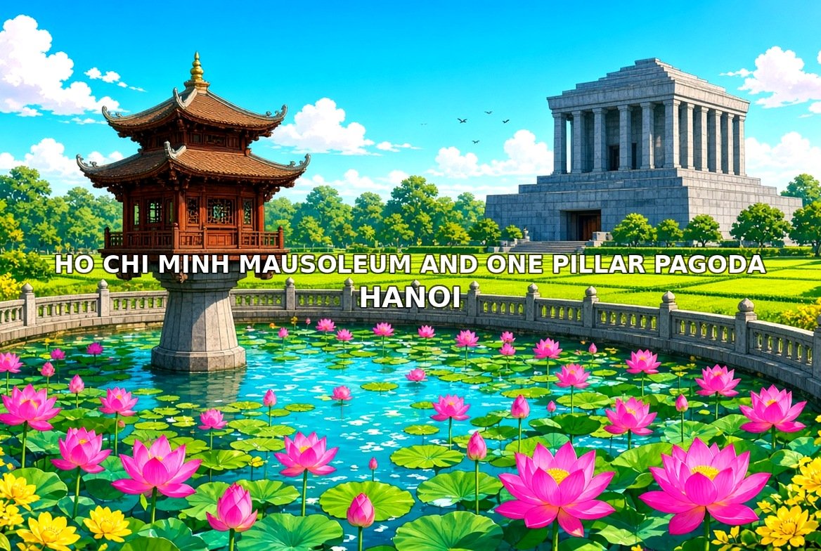 Ho Chi Minh Mausoleum and One Pillar Pagoda