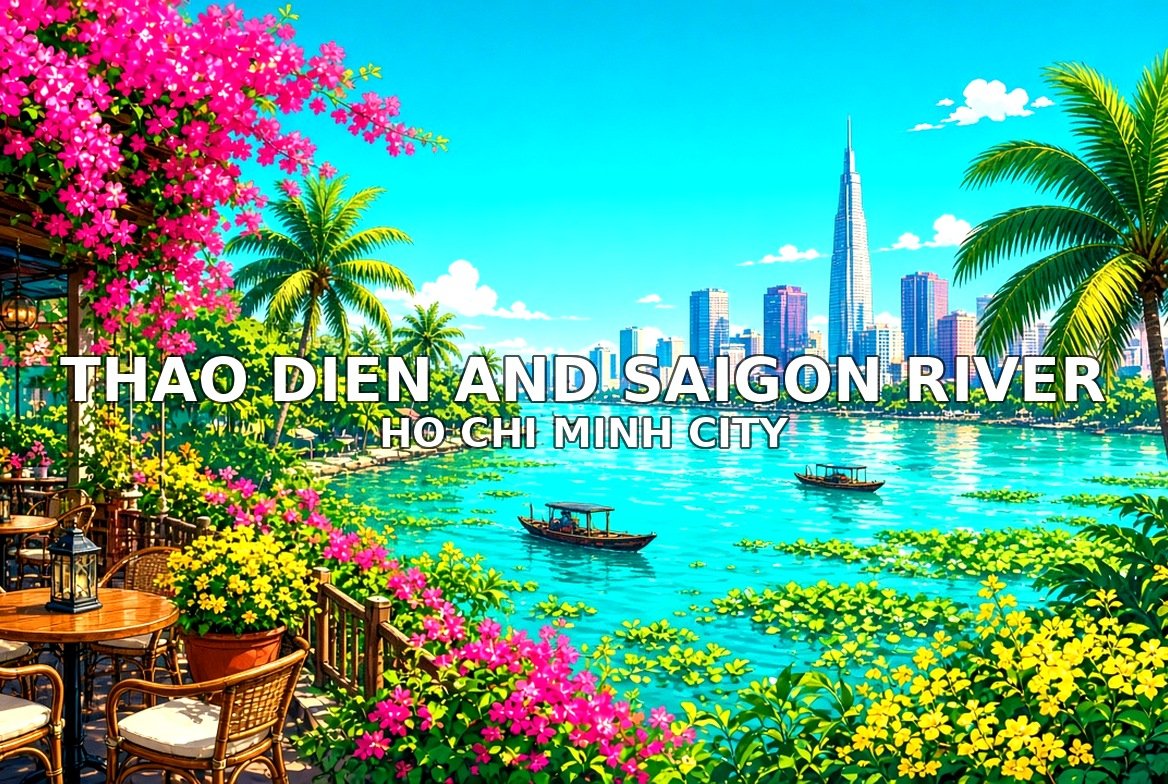 Thao Dien and Saigon River