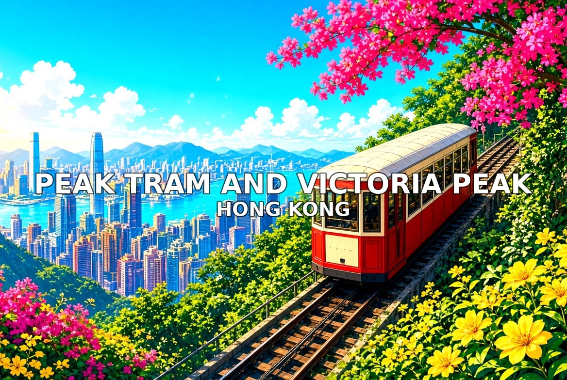 Peak Tram and Victoria Peak Hong Kong