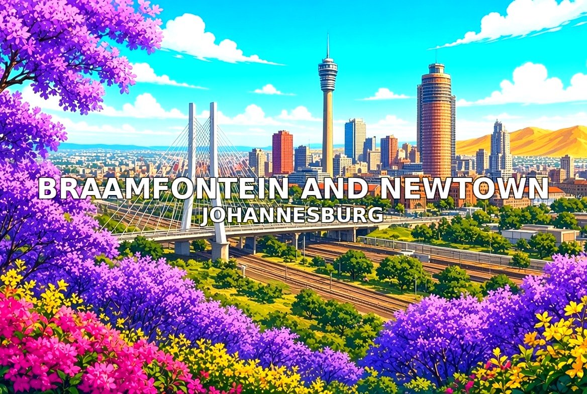 Braamfontein and Newtown Johannesburg