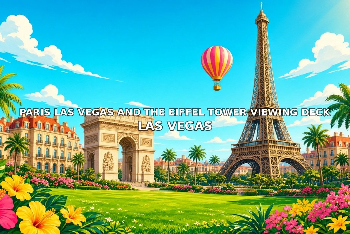 Paris Las Vegas and the Eiffel Tower Viewing Deck