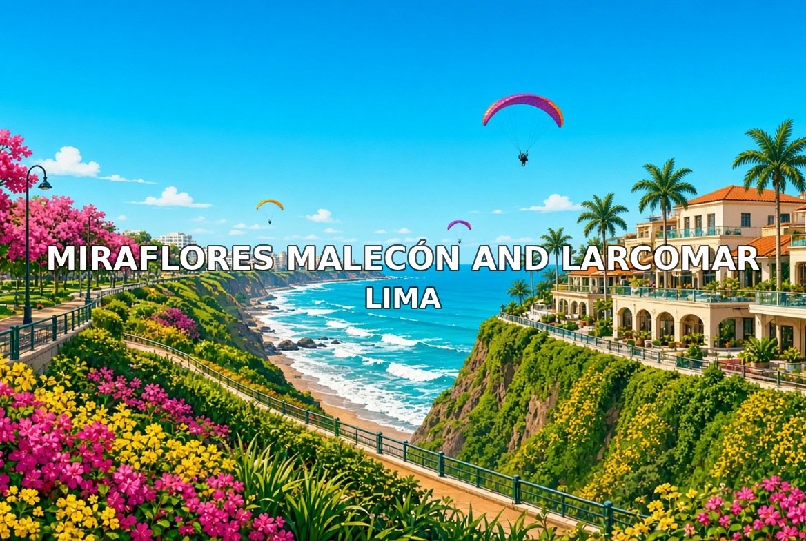 Miraflores Malecón and Larcomar