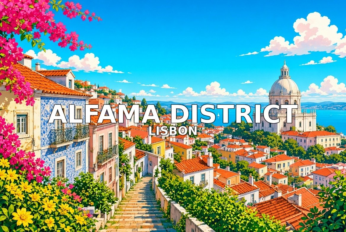 Alfama District Lisbon
