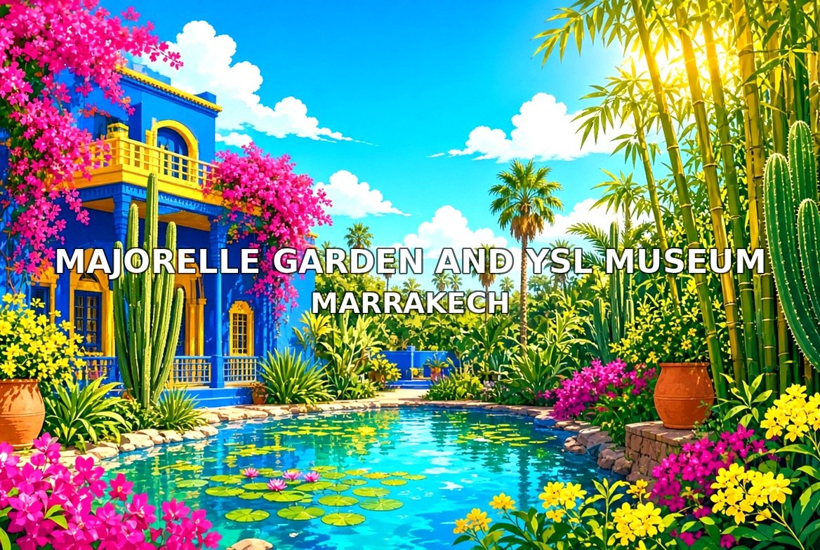 Majorelle Garden and YSL Museum Marrakech