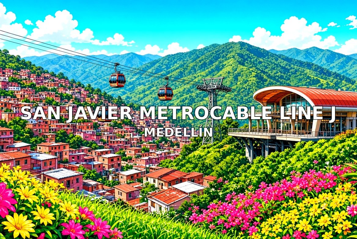 San Javier Metrocable Line J MedellÃ­n