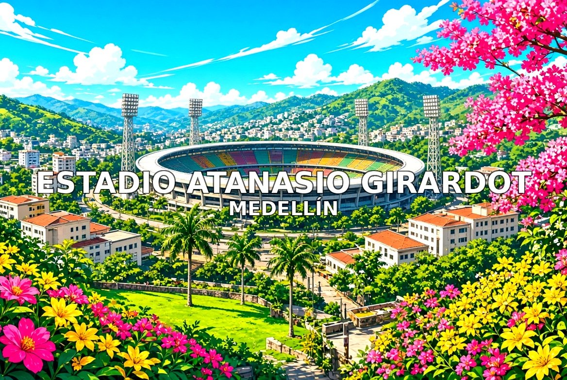 Estadio Atanasio Girardot MedellÃ­n