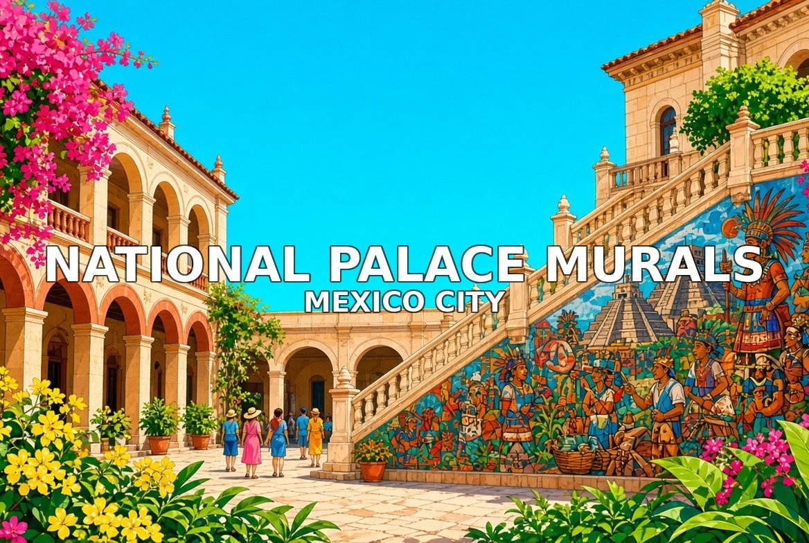 National Palace Murals Mexico City