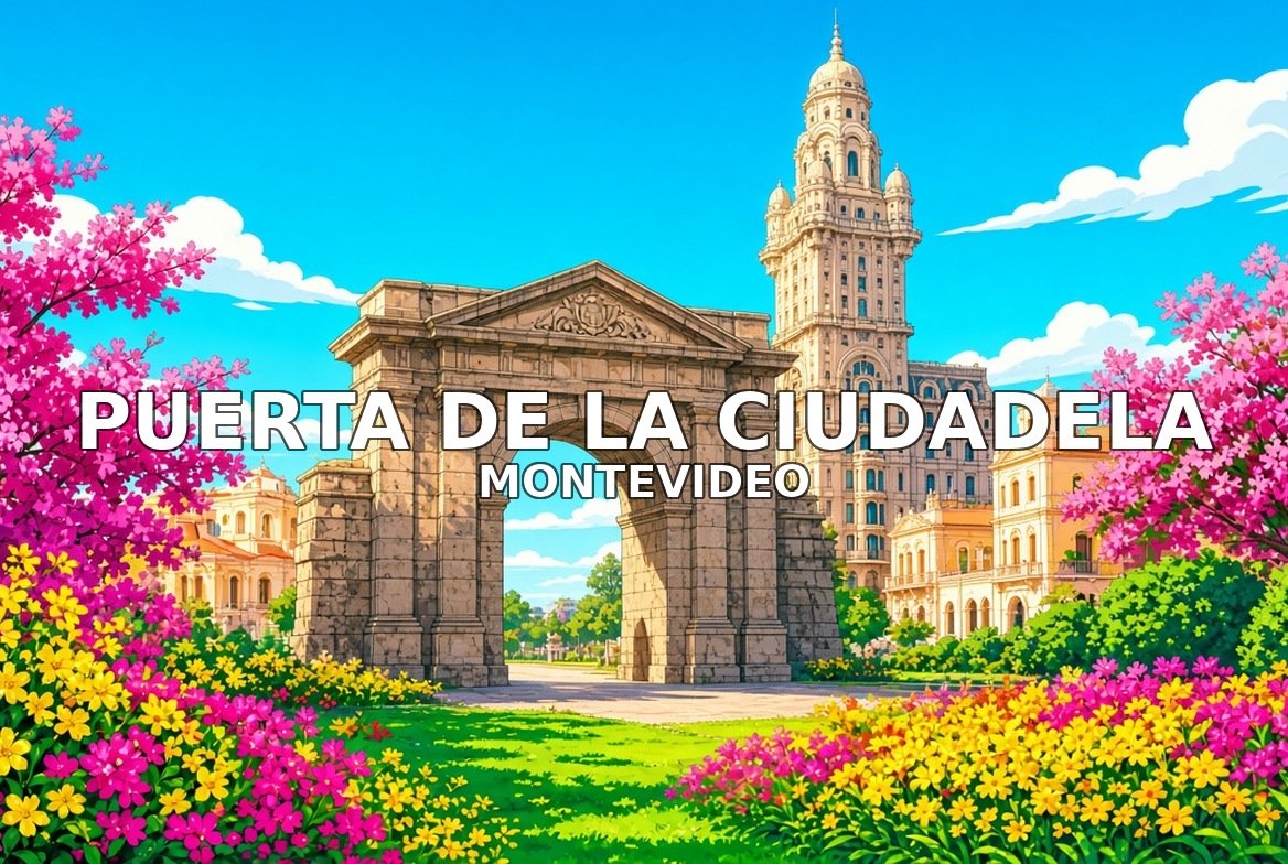 Puerta de la Ciudadela Montevideo