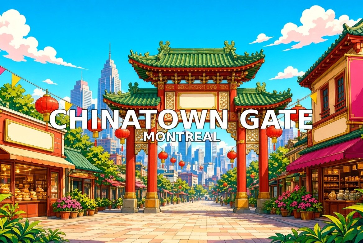 Chinatown Gate Montreal