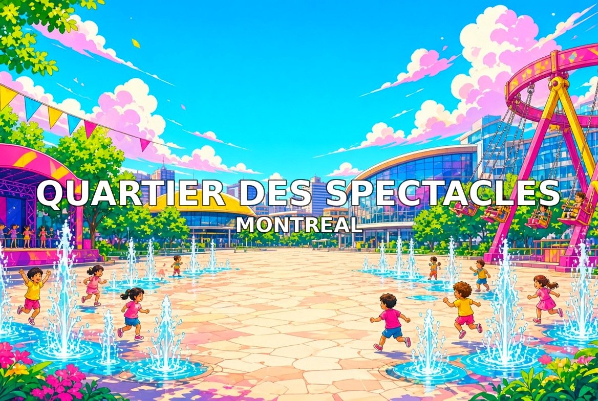 Quartier des Spectacles Montreal