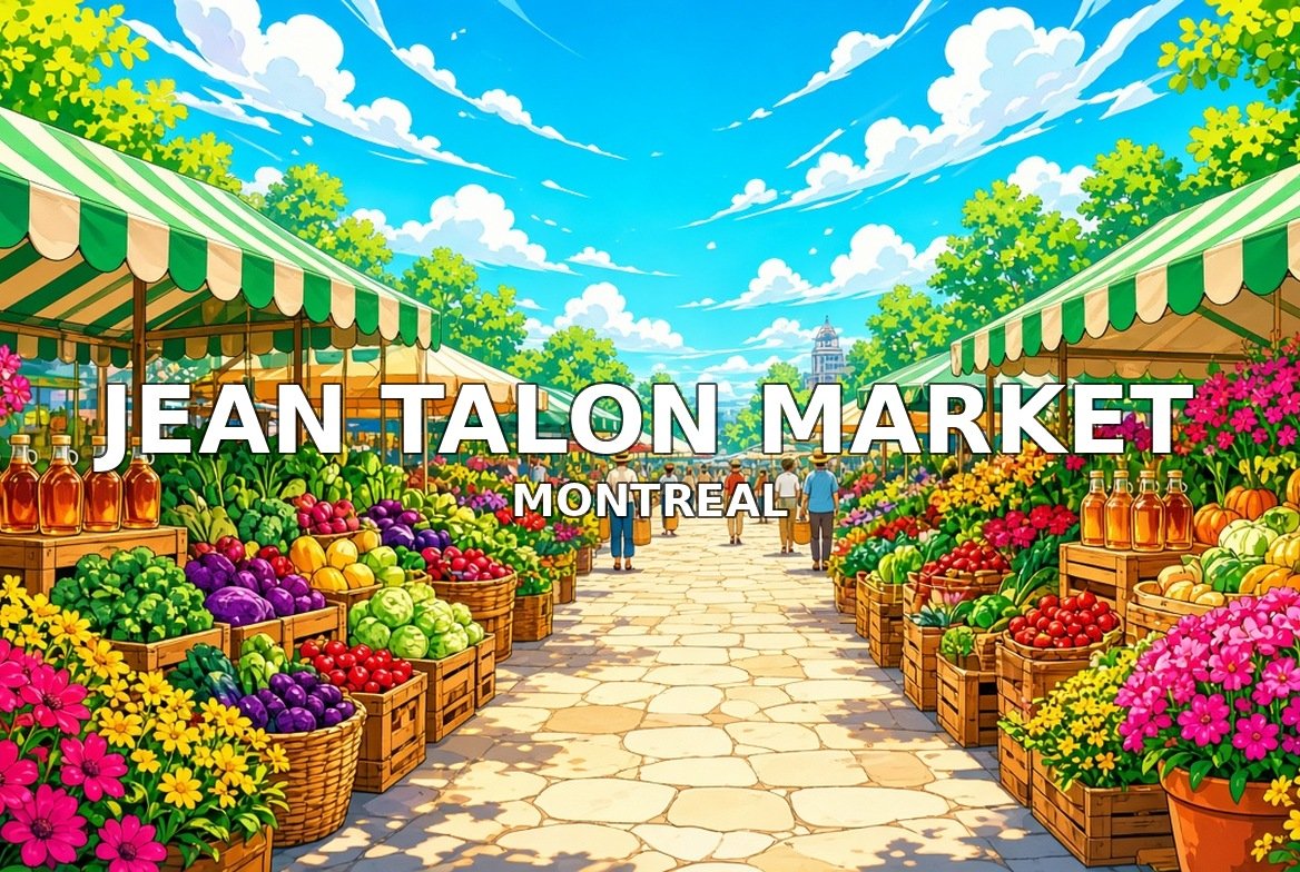 Jean Talon Market Montreal