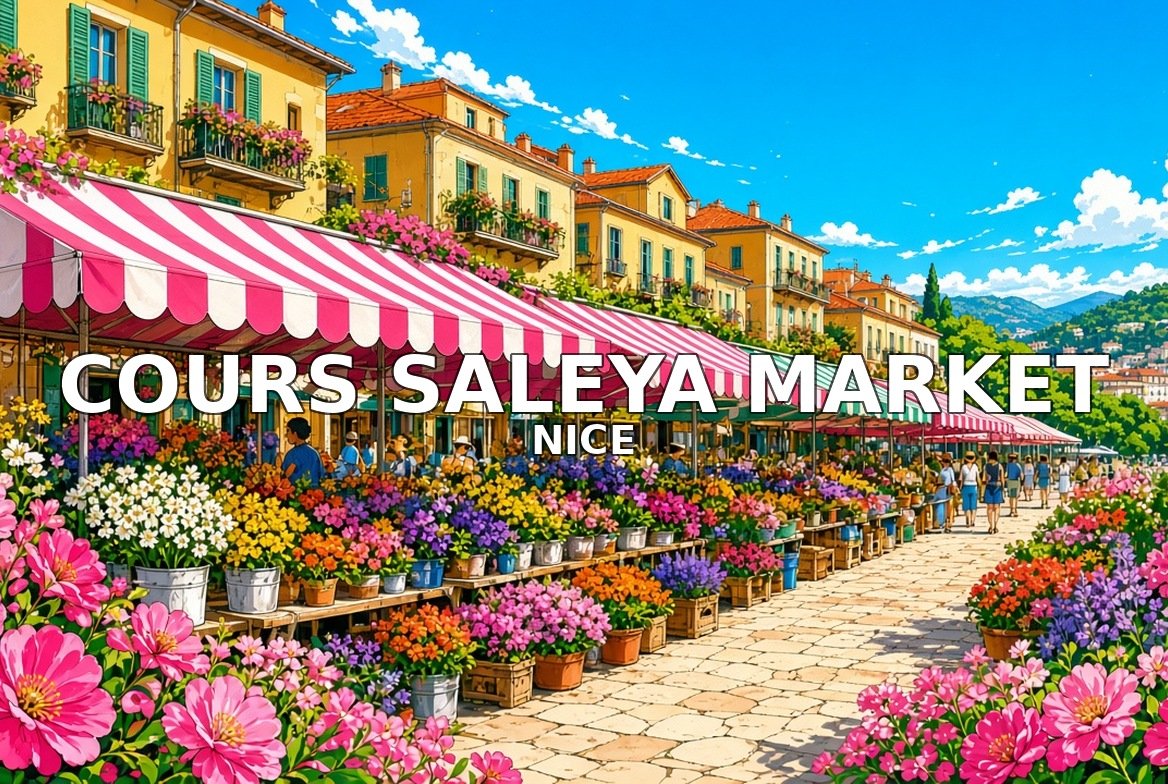 Nice walking tour: Cours Saleya Market