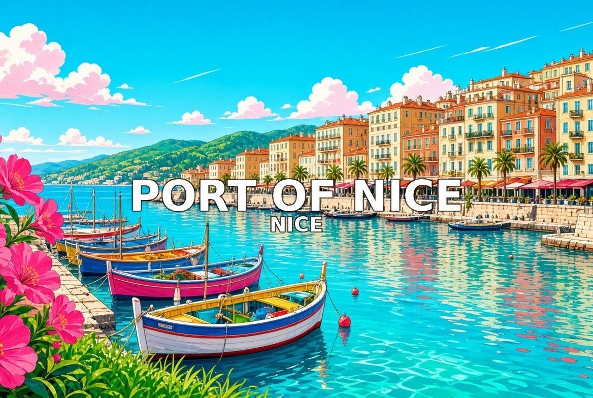 Nice walking tour: Port of Nice