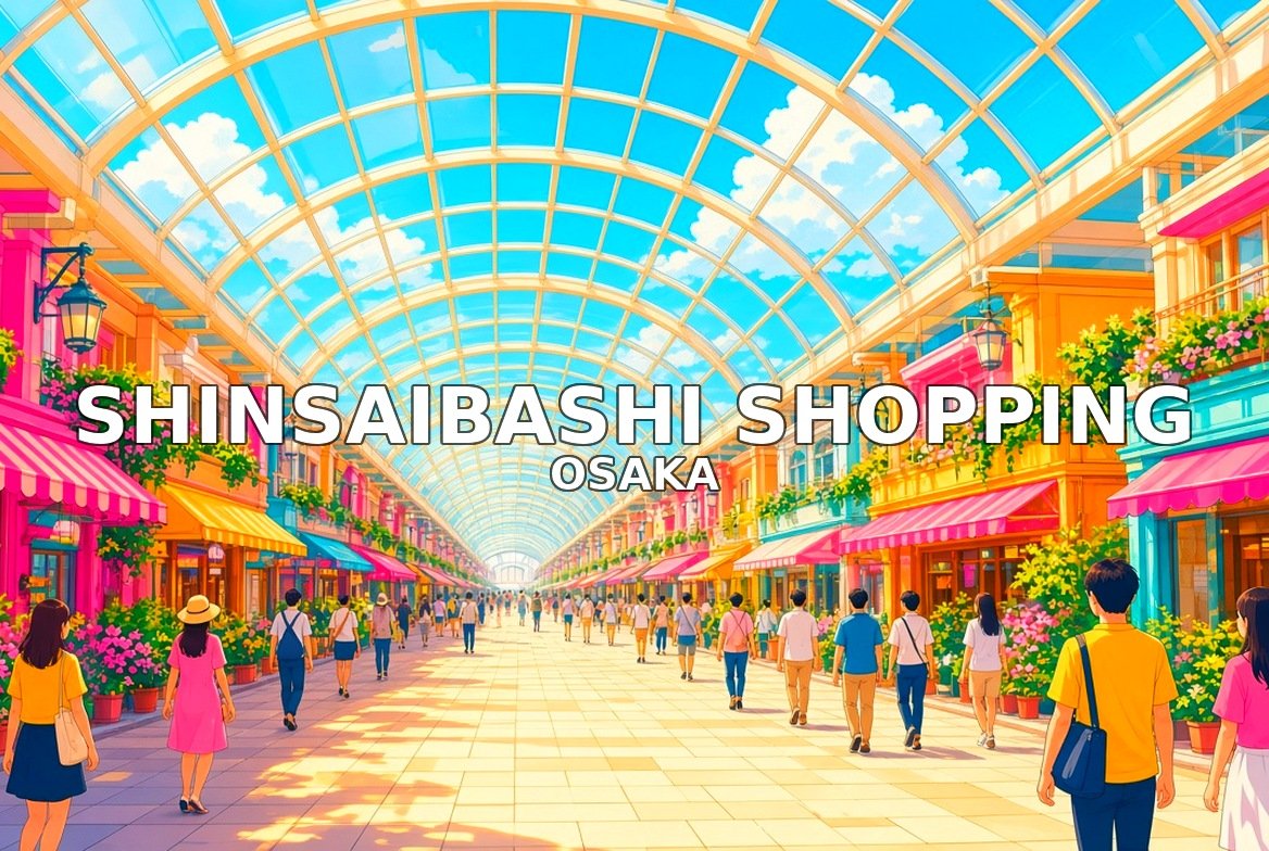 Shinsaibashi Shopping Osaka