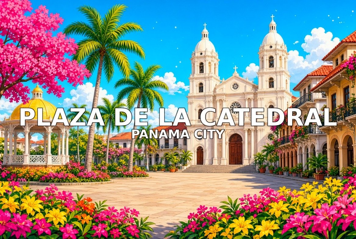 Plaza de la Catedral Panama City