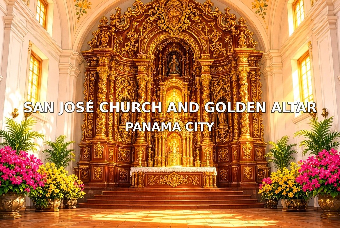 San JosÃ© Church and Golden Altar Panama City